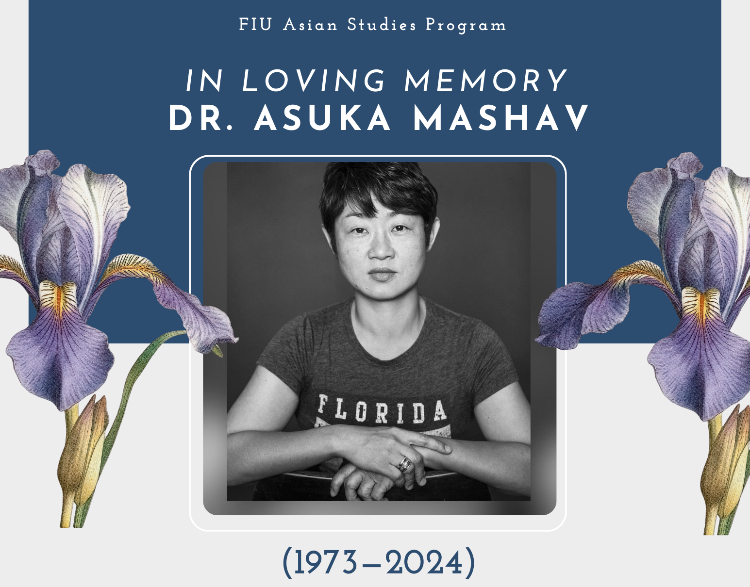In Loving Memory of Dr. Asuka Mashav